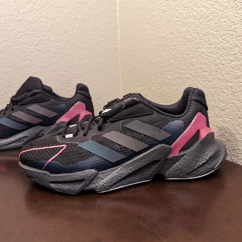 Adidas X9000L4 Black/Purple GY0127 Women's Size 7 Jetboost Running Shoes - Picture 2 of 8